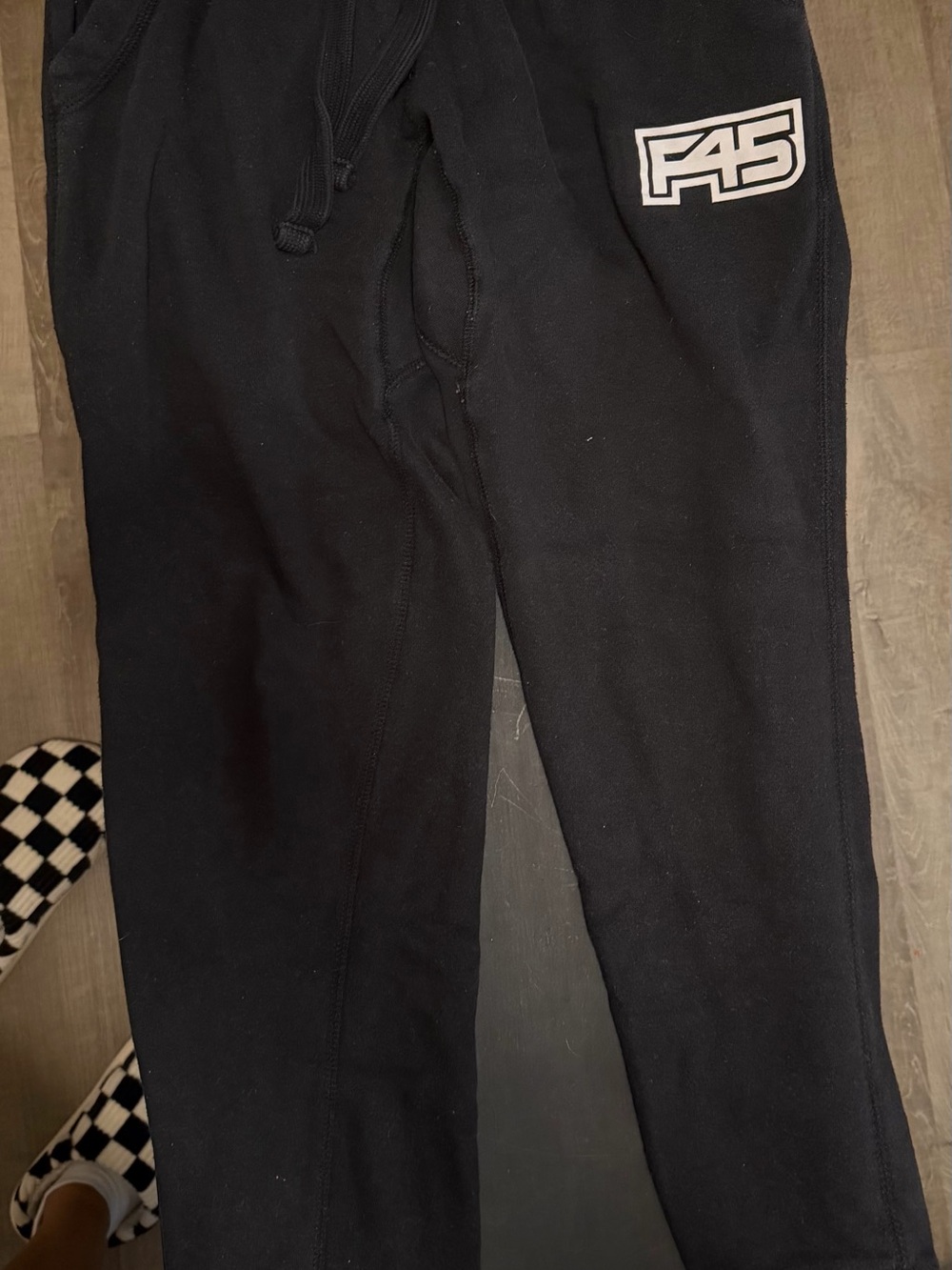 Womens Black F45 Joggers